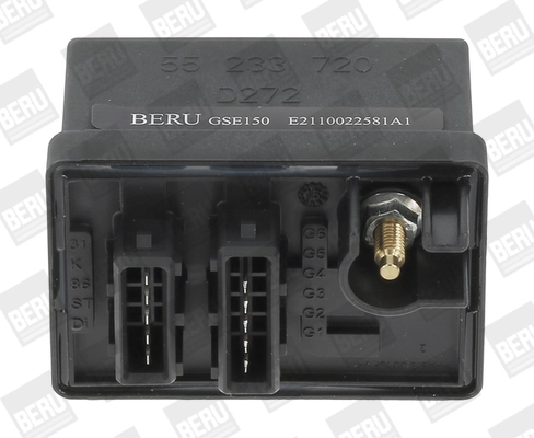 Control Unit, glow time